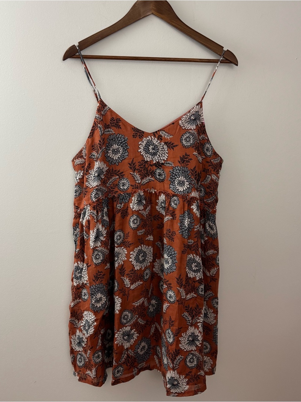 Madewell Ruffle- Mini Dress Size L. NWT!!